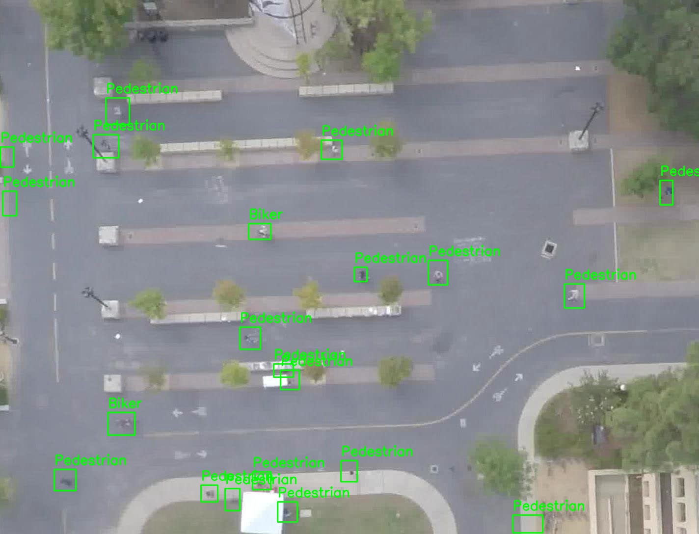 Sample Frame Annotated from Computer Vision Project